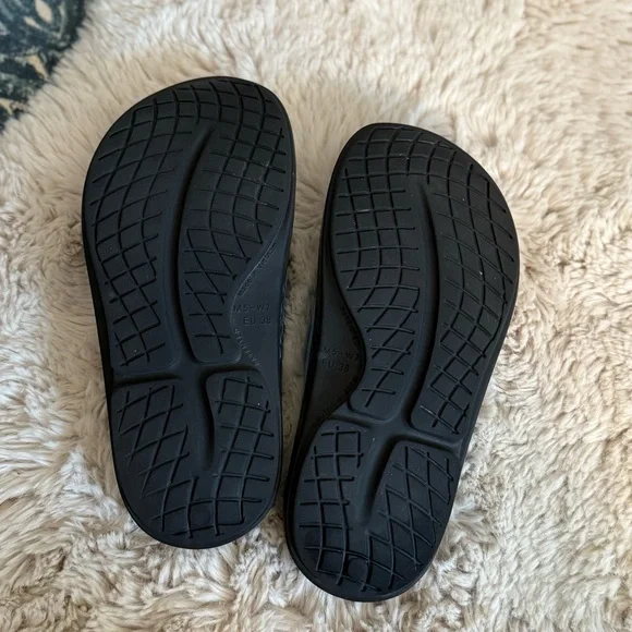 Unisex OOriginal Sport Thong Black/Azul Sandals size 7 - Picture 9 of 11